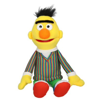 Sesame Street Bert Plush Toy 28 cm