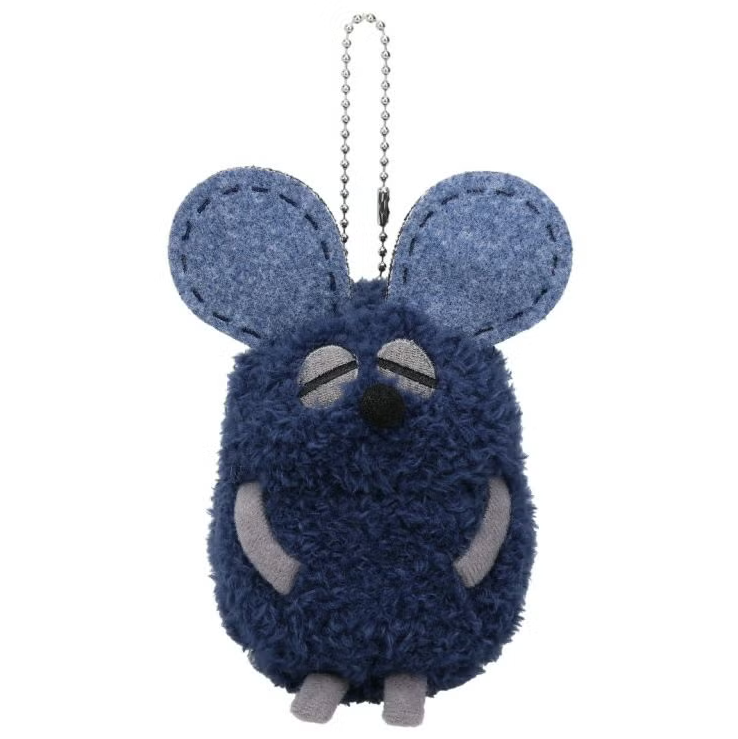 Leo Lionni Frederick Mascot Plush Keychain - Navy Mouse