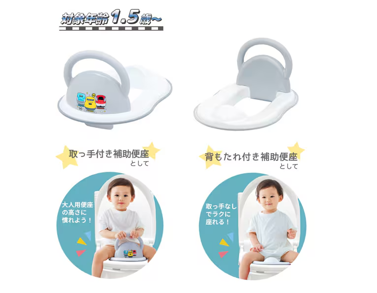 Shinkansen 3 Way Potty Training Seat