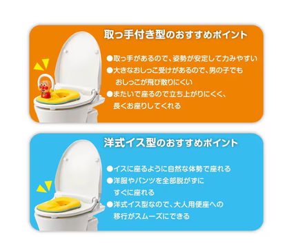 Agatsuma Anpanman 6-in-1 Baby Potty Training Seat with Sound Music