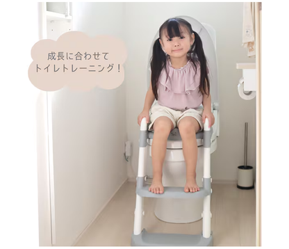 Eiwa Snoopy Toddler Toilet Training Seat with Step Ladder