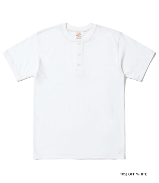Whitesville WV79681 Henley Neck Pack T-Shirt Cotton 1-Piece