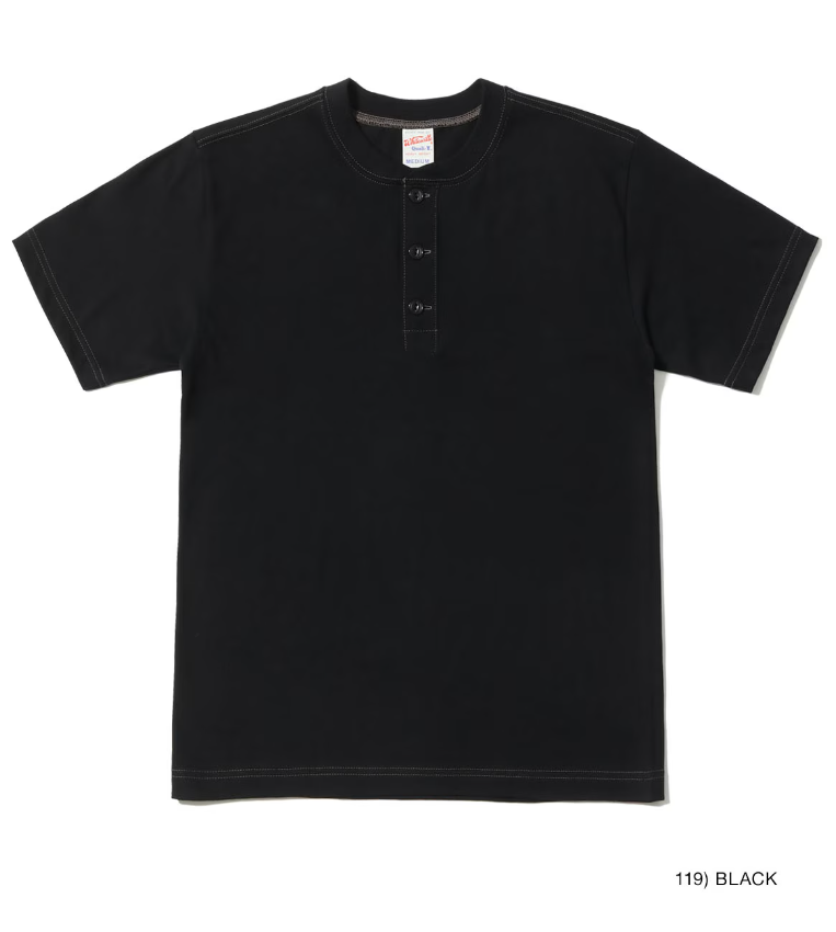 Whitesville WV79681 Henley Neck Pack T-Shirt Cotton 1-Piece