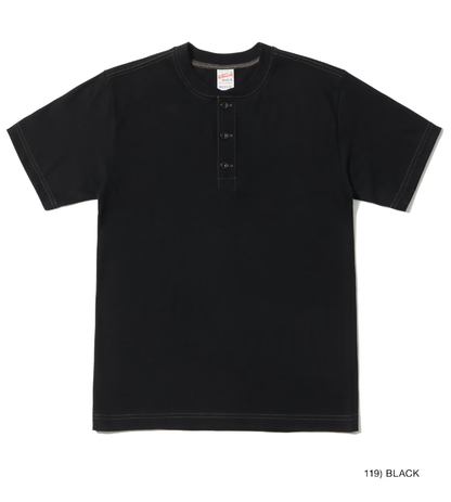 Whitesville WV79681 Henley Neck Pack T-Shirt Cotton 1-Piece