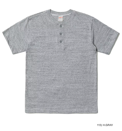 Whitesville WV79681 Henley Neck Pack T-Shirt Cotton 1-Piece