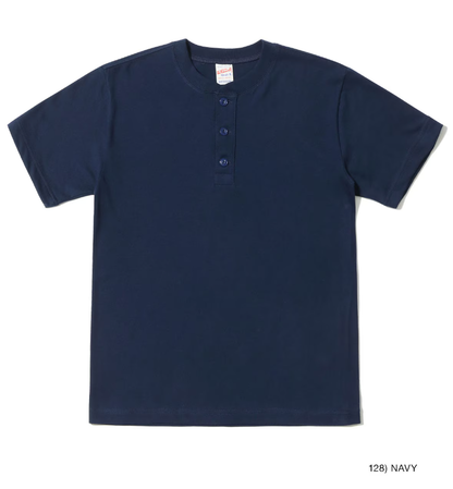 Whitesville WV79681 Henley Neck Pack T-Shirt Cotton 1-Piece