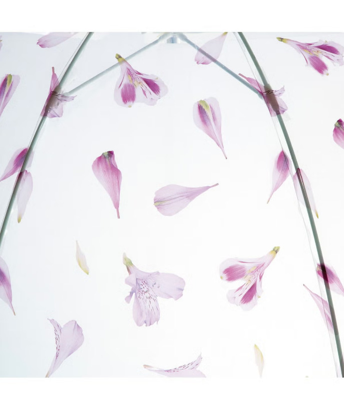 plantica×Wpc. Flower Shiny Plastic Umbrella