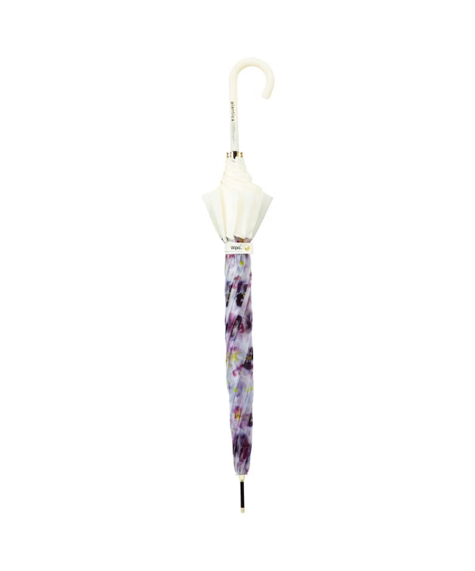 Plantica × Wpc Patchwork Flower Print Long Umbrella