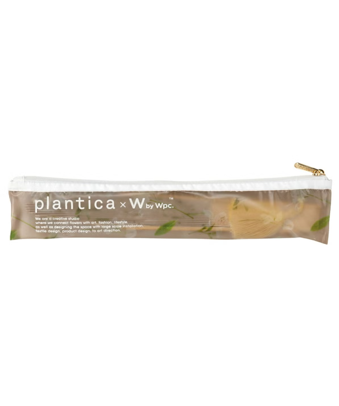 Plantica × Wpc Flower Art Folding Fan