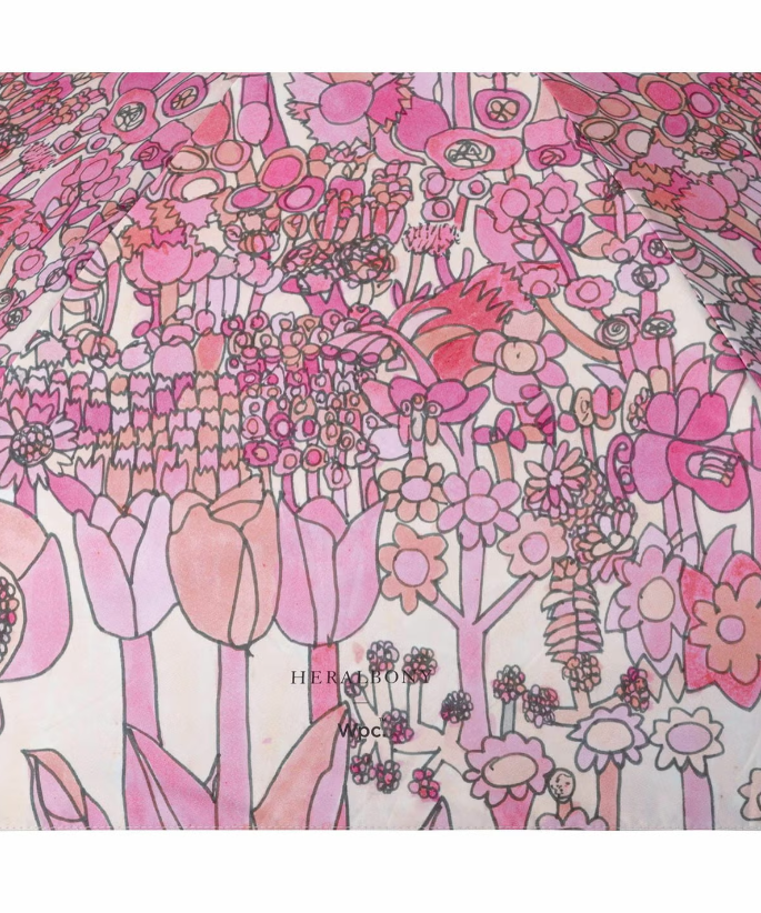 Wpc × HERALBONY Mini Art UV Parasol