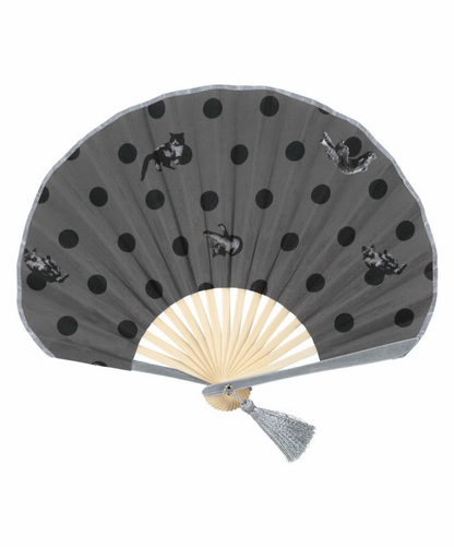 Wpc × Masayuki Oki Monochrome Dot Fan