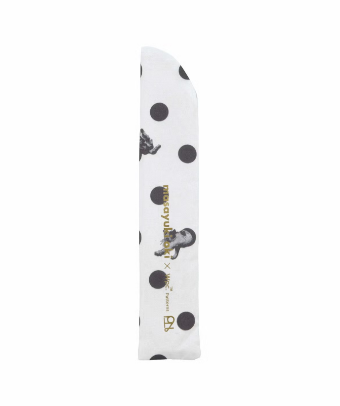 Wpc × Masayuki Oki Monochrome Dot Fan