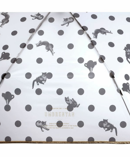 Wpc × Masayuki Oki Cat Paw Plastic Umbrella
