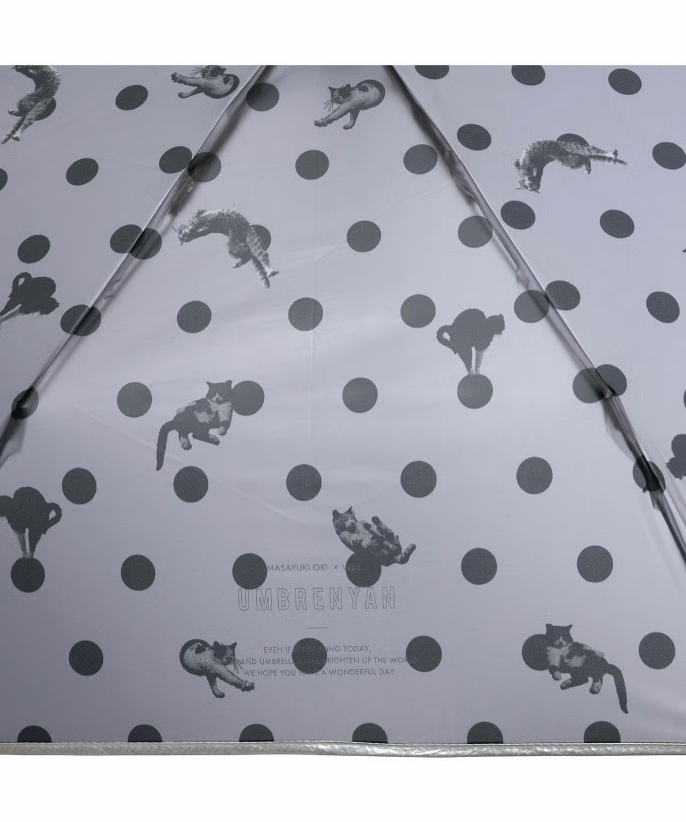 Wpc × Masayuki Oki Cat Paw Plastic Umbrella