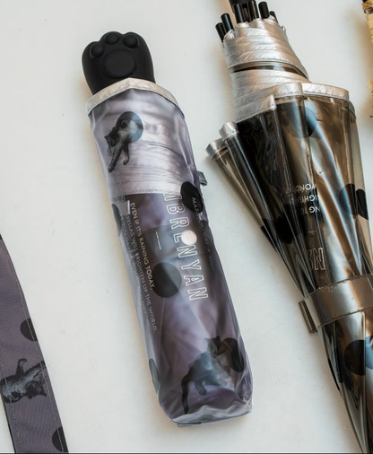 Wpc × Masayuki Oki Cat Paw Plastic Umbrella
