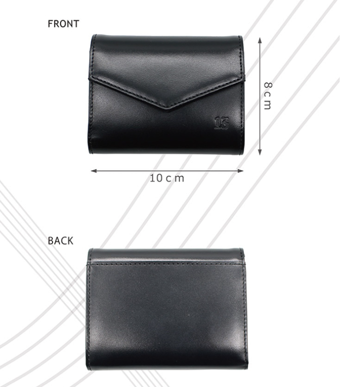 EVANGELION×NADAYA Quatre Mains Leather Trifold Wallet – Shinji & Kaworu Model 13