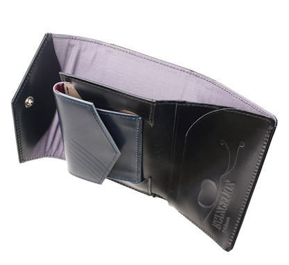 EVANGELION×NADAYA Quatre Mains Leather Trifold Wallet – Shinji & Kaworu Model 13
