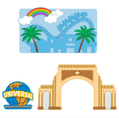Universal Globe Magnet Set – 3-Piece PVC Magnets