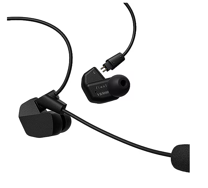 final VR3000 + Condenser Mic for Gaming In-Ear Earphones
