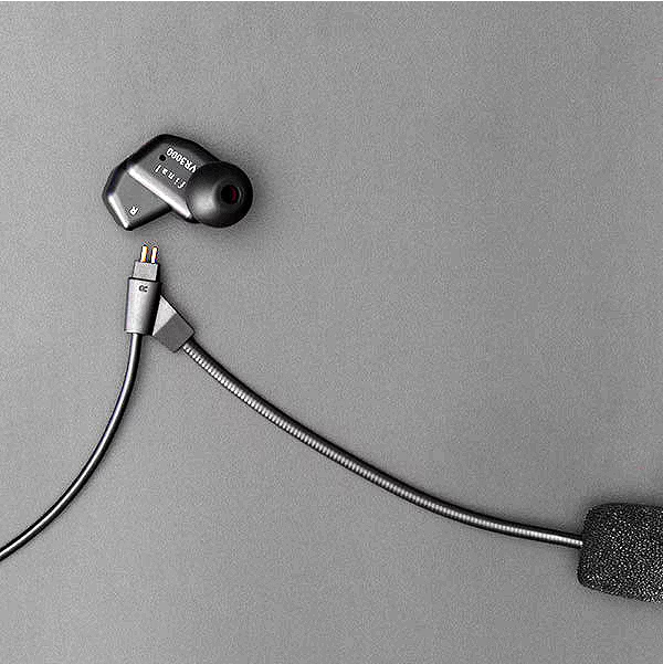 final VR3000 + Condenser Mic for Gaming In-Ear Earphones