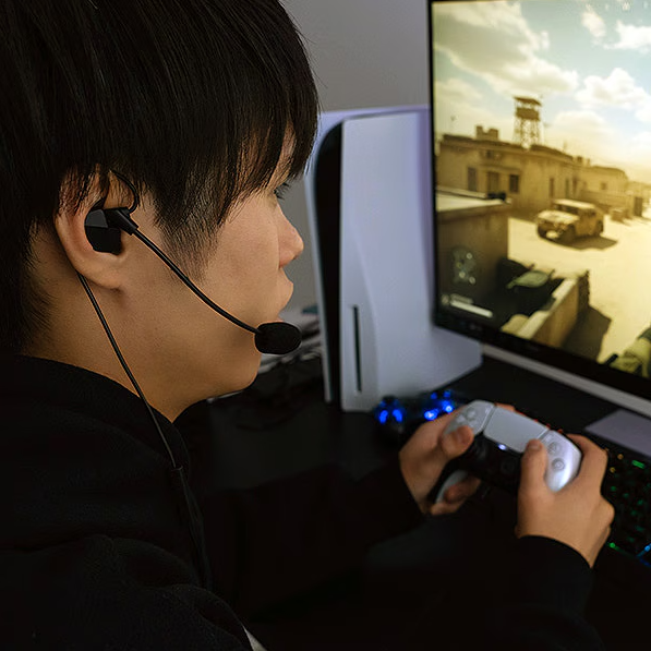 final VR3000 + Condenser Mic for Gaming In-Ear Earphones