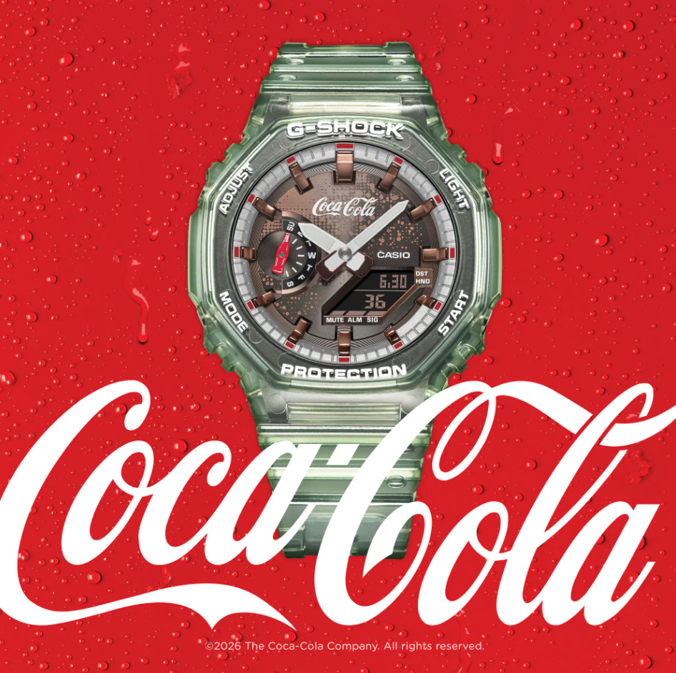 Casio G-SHOCK GA-2100CC-3AJR Coca-Cola 140th Anniversary Limited Edition