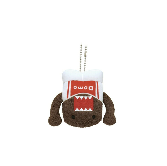 Domo-kun Sports Gymnastics Mascot Plush 9cm Keychain