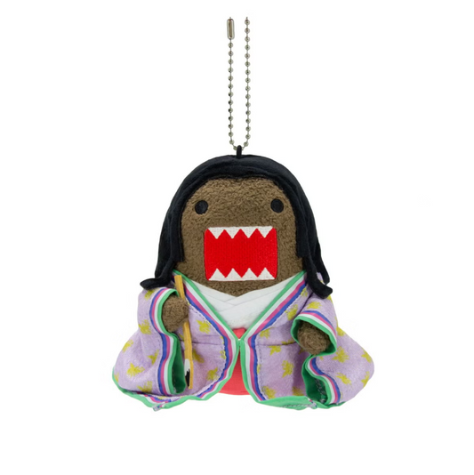 Taiga Drama Domo-kun Mascot "Hikaru Kimi e" Plush Keychain 13.5cm