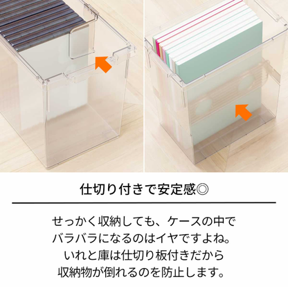 TENMA Iretoko Clear Storage Box Series
