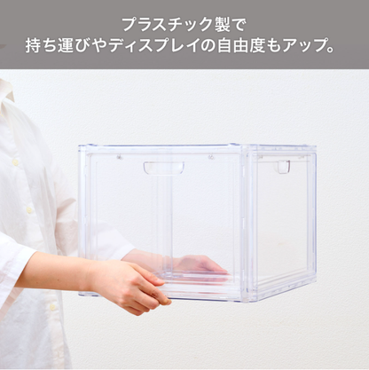 TENMA Clear Display Case Set (3 / 4 Tier Stackable)