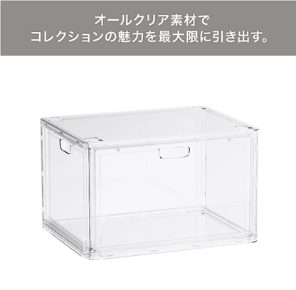 TENMA Clear Display Case Set (3 / 4 Tier Stackable)