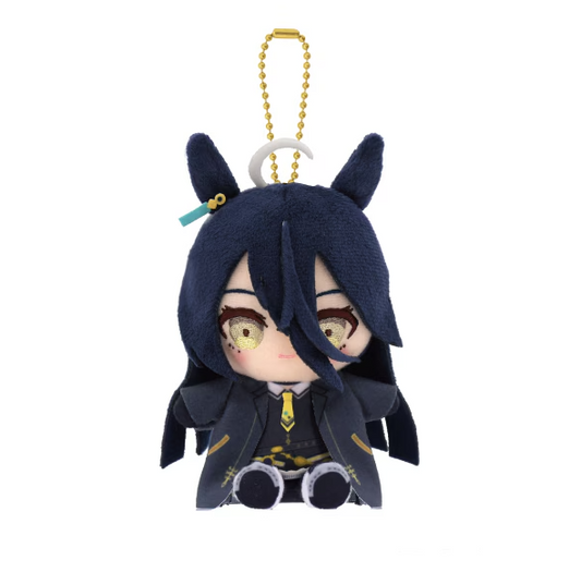 Uma Musume Pretty Derby Manhattan Cafe Chibi Sitting Plush Mascot Keychain [Pre-order]