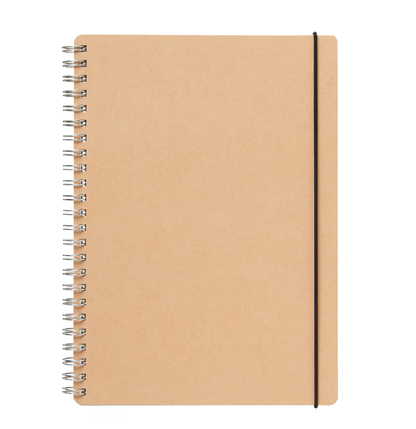 MUJI Double Ring Notebook A5 Dot Grid 70 Sheets with Elastic Band