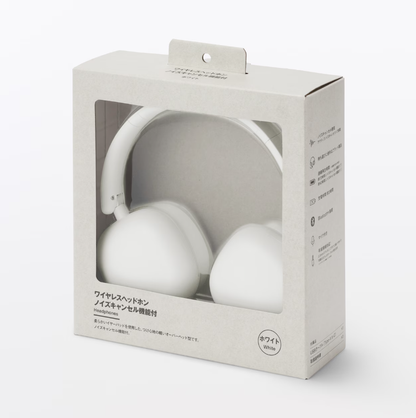 MUJI Wireless Headphones with Active Noise Cancellation
