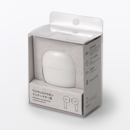MUJI Wireless Earbuds Inner Ear Type Bluetooth 6.0