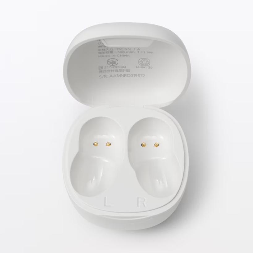 MUJI Wireless Earbuds Canal Type Bluetooth Earphones