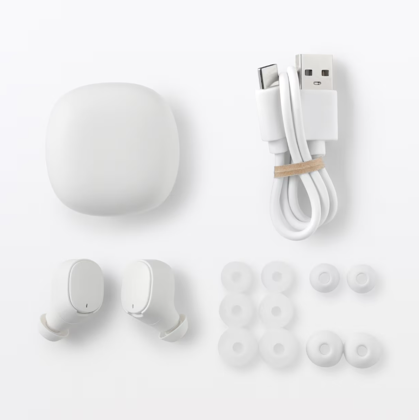 MUJI Wireless Earbuds Canal Type Bluetooth Earphones