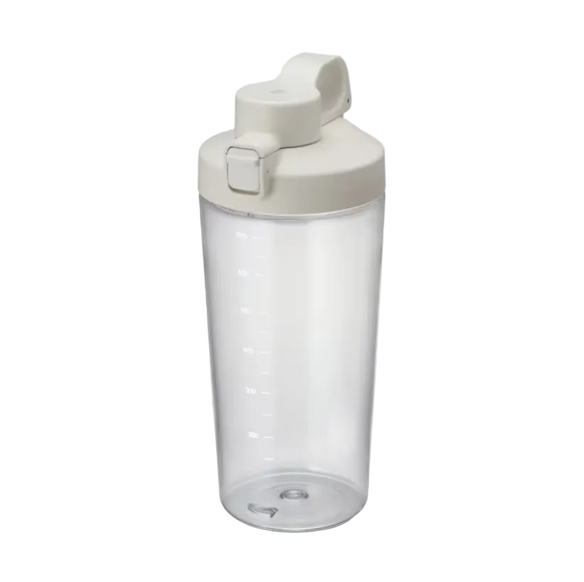 MUJI Wide Mouth Easy-Clean One-Touch Water Bottle with Measurement Scale 700ml