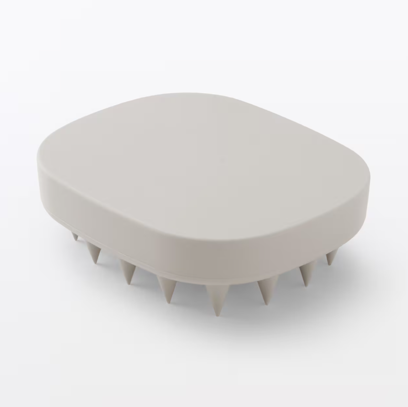 MUJI Silicone Scalp Care Massage Brush