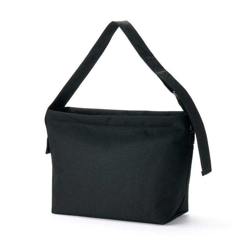 MUJI Recycled Polyester Wide Strap Shoulder Bag