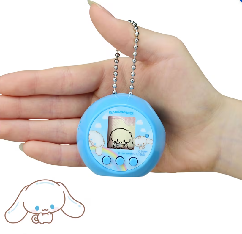 TOMY Cinnamoroll's Punirunes Interactive Digital Pet Toy
