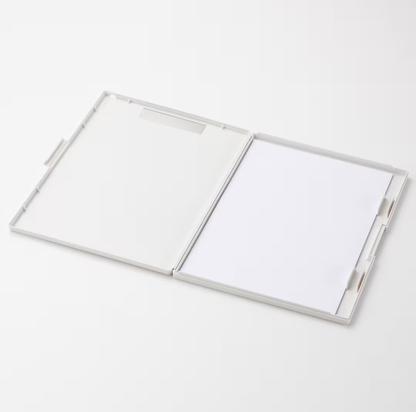MUJI A4 Storage Clipboard with Pen Holder