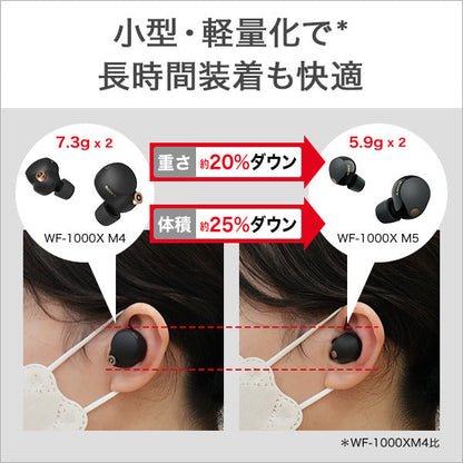 Sony WF-1000XM5 Wireless Noise Cancelling Earbuds