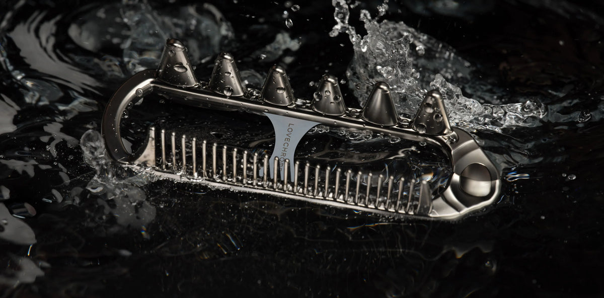 LOVECHROME INBATH Kopadol Premium Black Multi-Functional Hair Comb