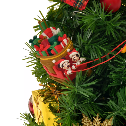 Disney Mickey Minnie Pluto Light-Up Christmas Tree Ornament