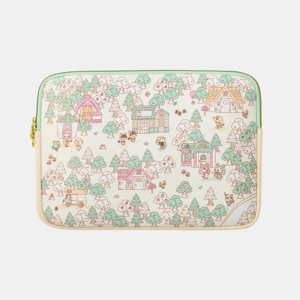 Animal Crossing PC & Tablet Case Protective Zipper Sleeve Lightweight Carry Pouch