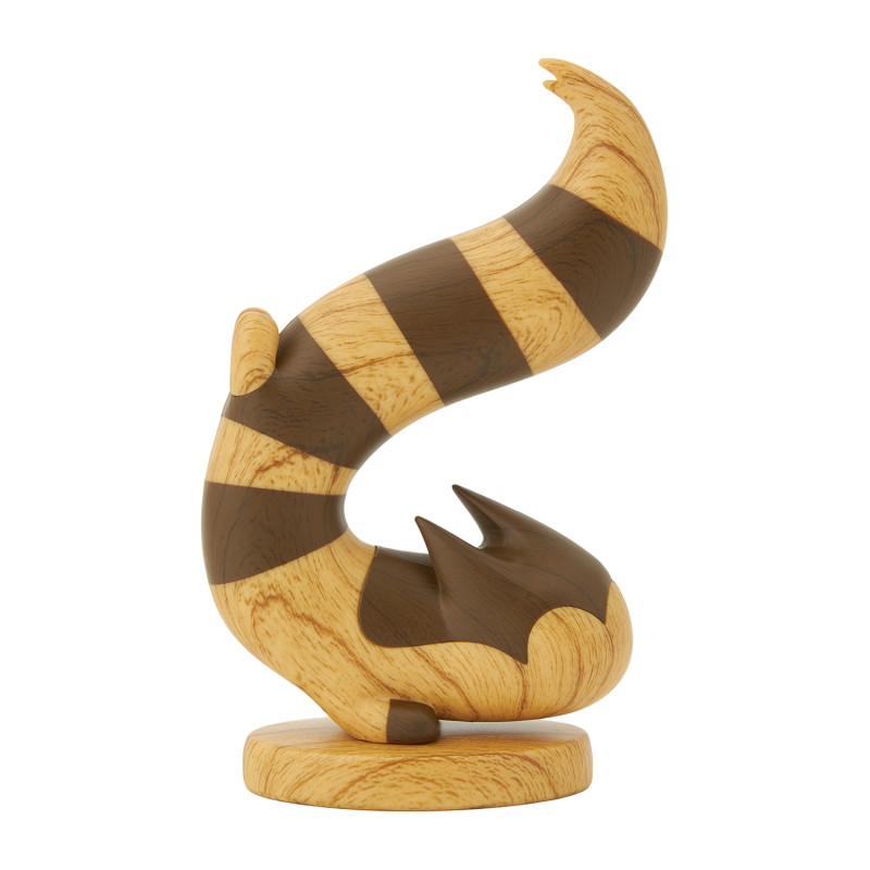 Pokemon Wood Carving Style Figure Furret Pokémon Concierge