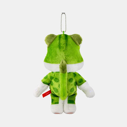 Super Mario Cat Luigi Mascot Plush with Ball Chain
