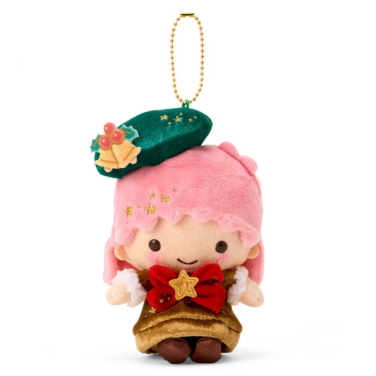 Sanrio Lala Twin Stars Christmas Mascot Charm Stand