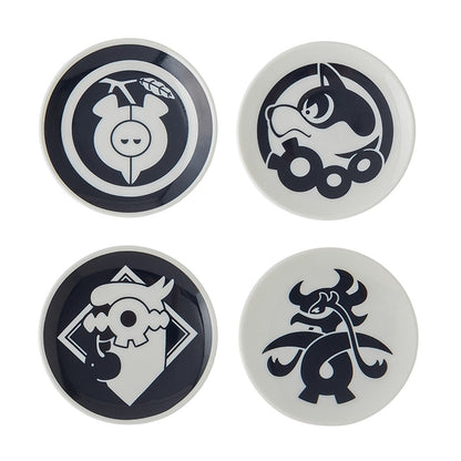 Pokemon Kitakami Village Mini Plate Set – Momowarou (4 Pieces)